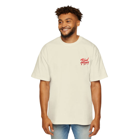 Blood Money Relaxed Heavy Tee - Vertical Design