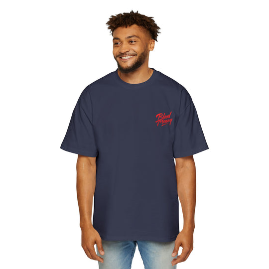 Blood Money Relaxed Heavy Tee - Vertical Design