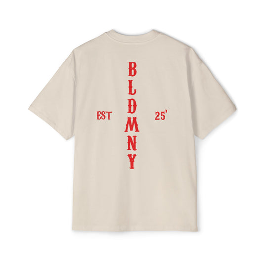 Blood Money Relaxed Heavy Tee - Vertical Design