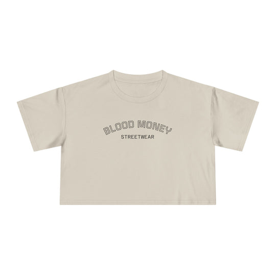Blood Money Streetwear Crop Tee — Women