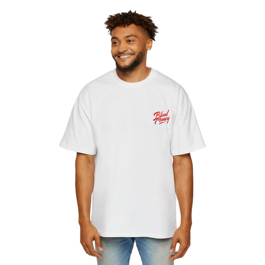 Blood Money Relaxed Heavy Tee - Vertical Design
