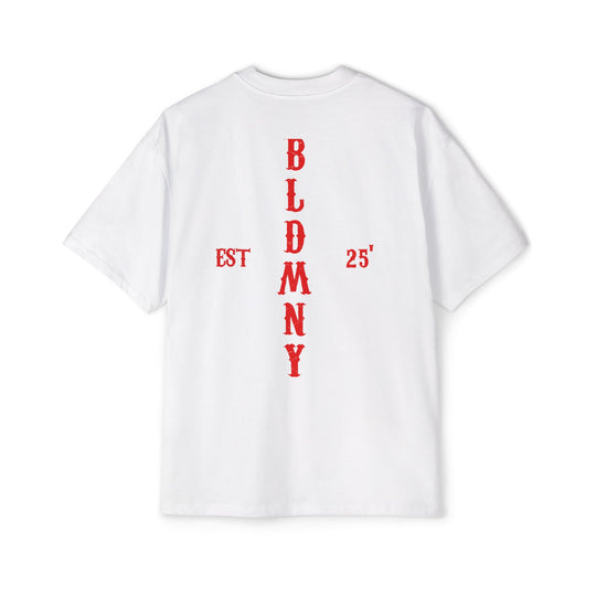 Blood Money Relaxed Heavy Tee - Vertical Design