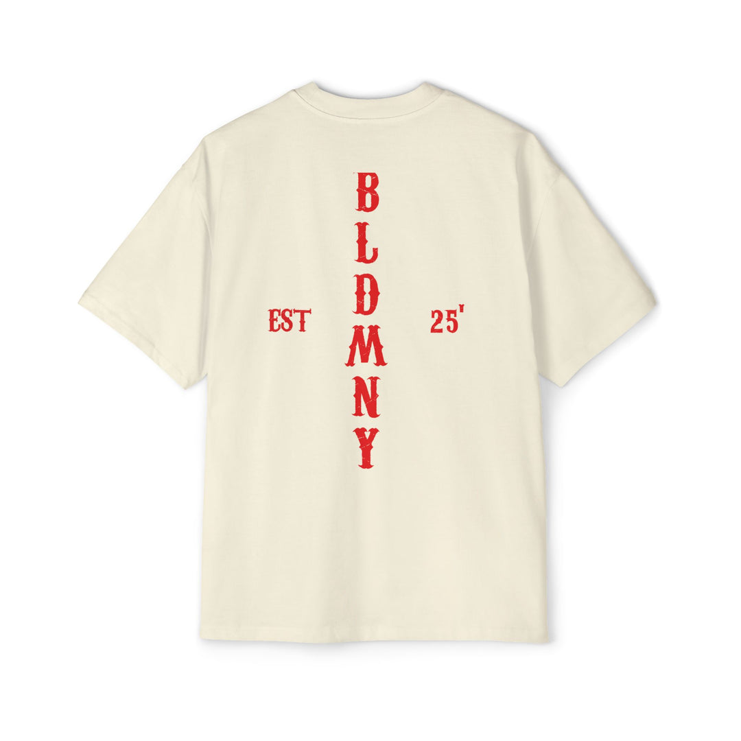 Blood Money Relaxed Heavy Tee - Vertical Design