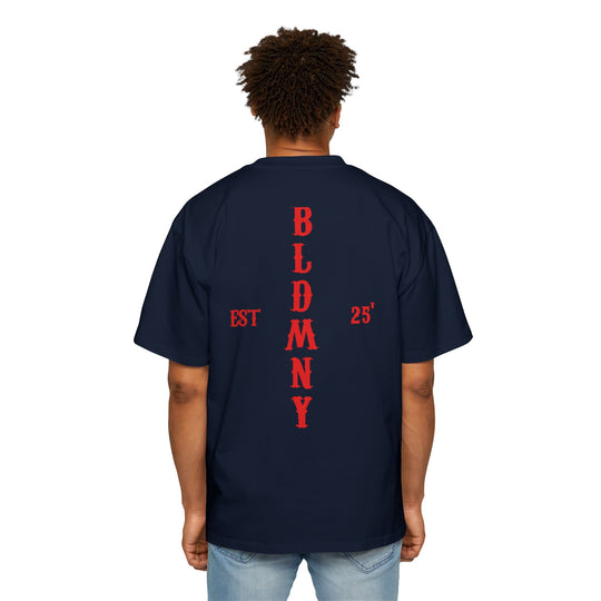 Blood Money Relaxed Heavy Tee - Vertical Design